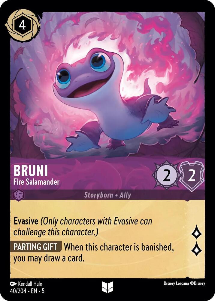 [Foil] Set 5 040/204 Bruni - Fire Salamander U