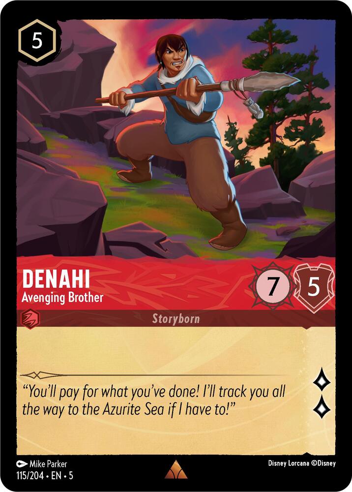 [Foil] Set 5 115/204 Denahi - Avenging Brother R