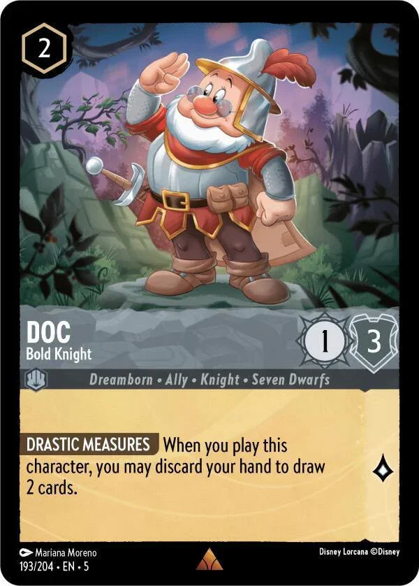 Set 5 193/204 Doc - Bold Knight R