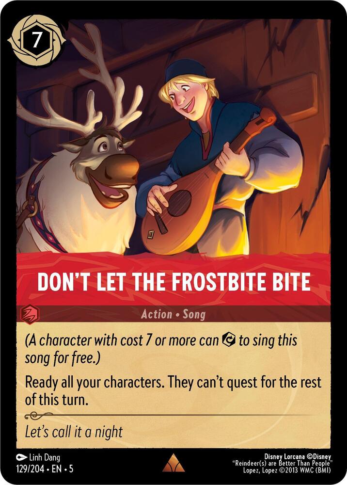 [Foil] Set 5 129/204 Don't Let the Frostbite Bite R