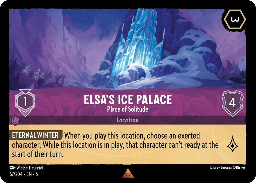 Set 5 067/204 Elsa's Ice Palace - Place of Solitude R