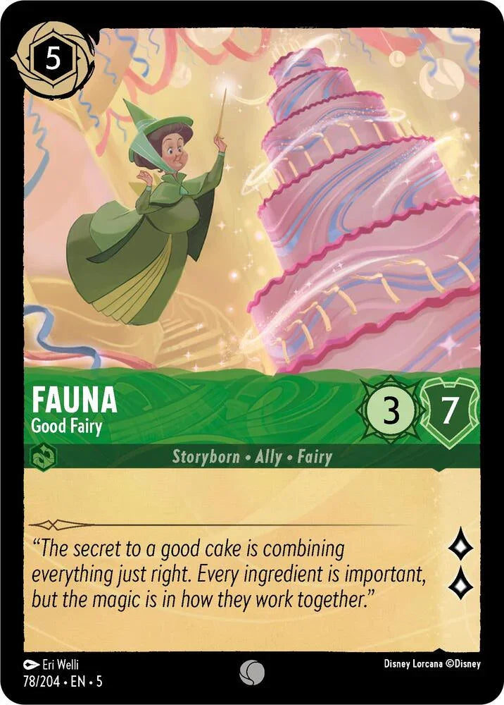Set 5 078/204 Fauna - Good Fairy C