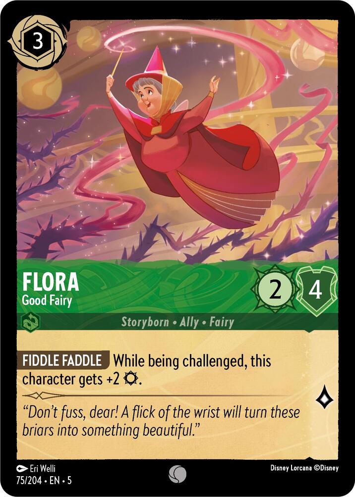 [Foil] Set 5 075/204 Flora - Good Fairy C