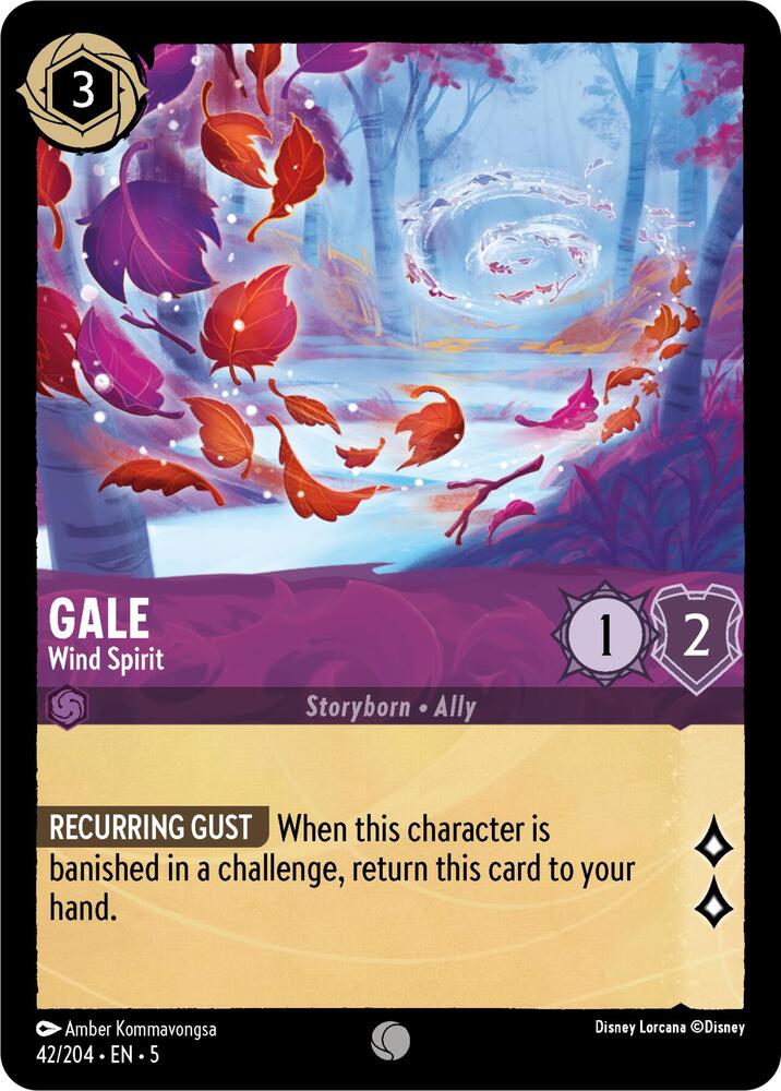 [Foil] Set 5 042/204 Gale - Wind Spirit C