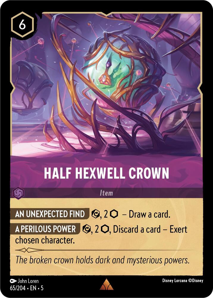 [Foil] Set 5 065/204 Half Hexwell Crown R