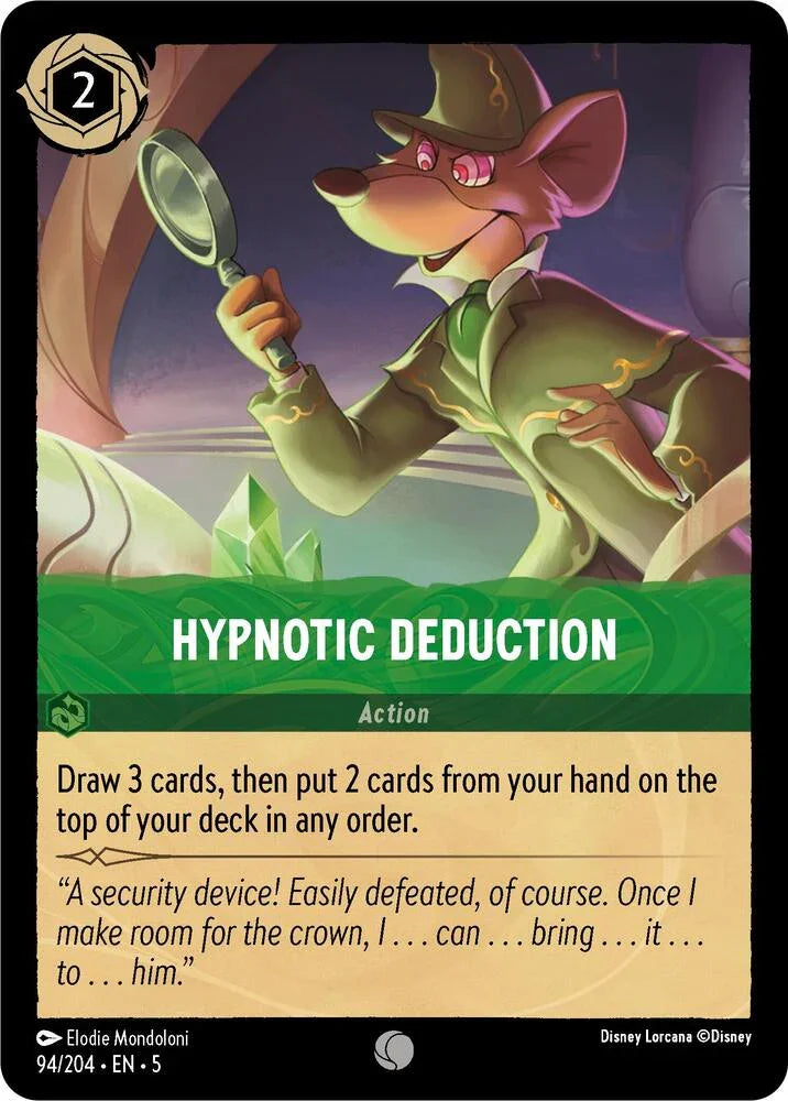 Set 5 094/204 Hypnotic Deduction C