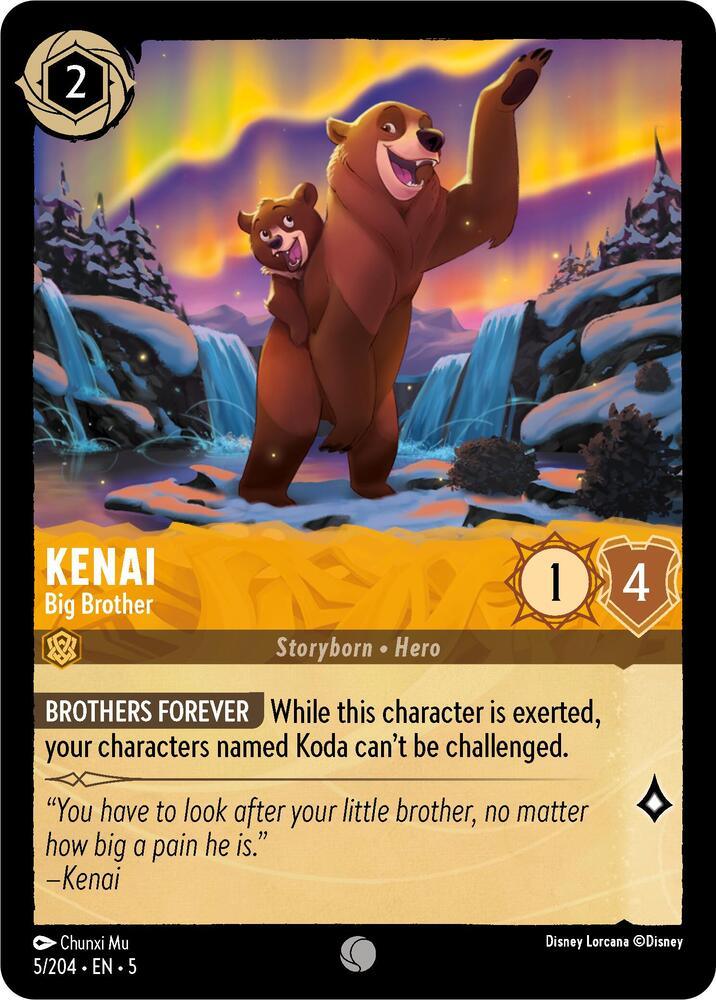 Set 5 005/204 Kenai - Big Brother C