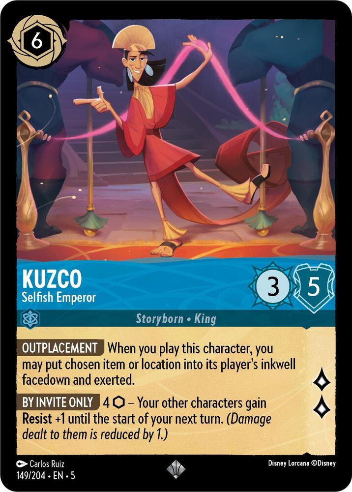 [Foil] Set 5 149/204 Kuzco - Selfish Emperor SR