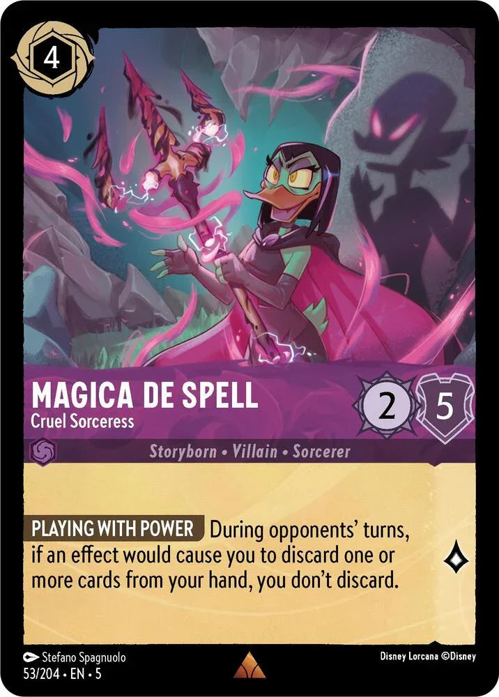 Set 5 053/204 Magica De Spell - Cruel Sorceress R