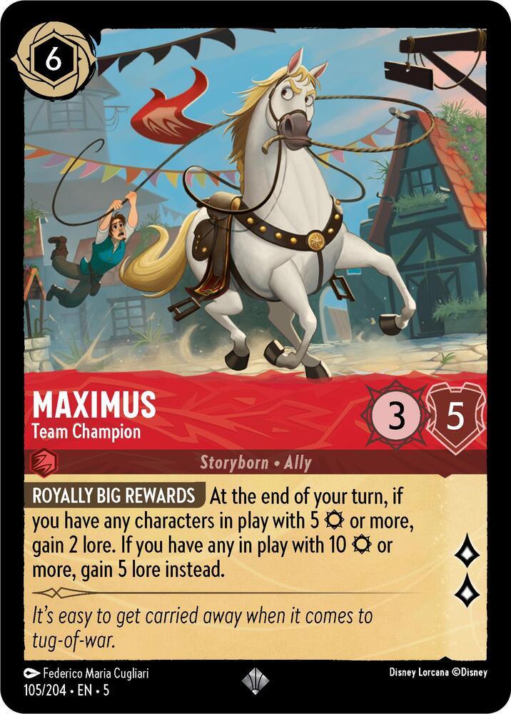 Set 5 105/204 Maximus - Team Champion SR