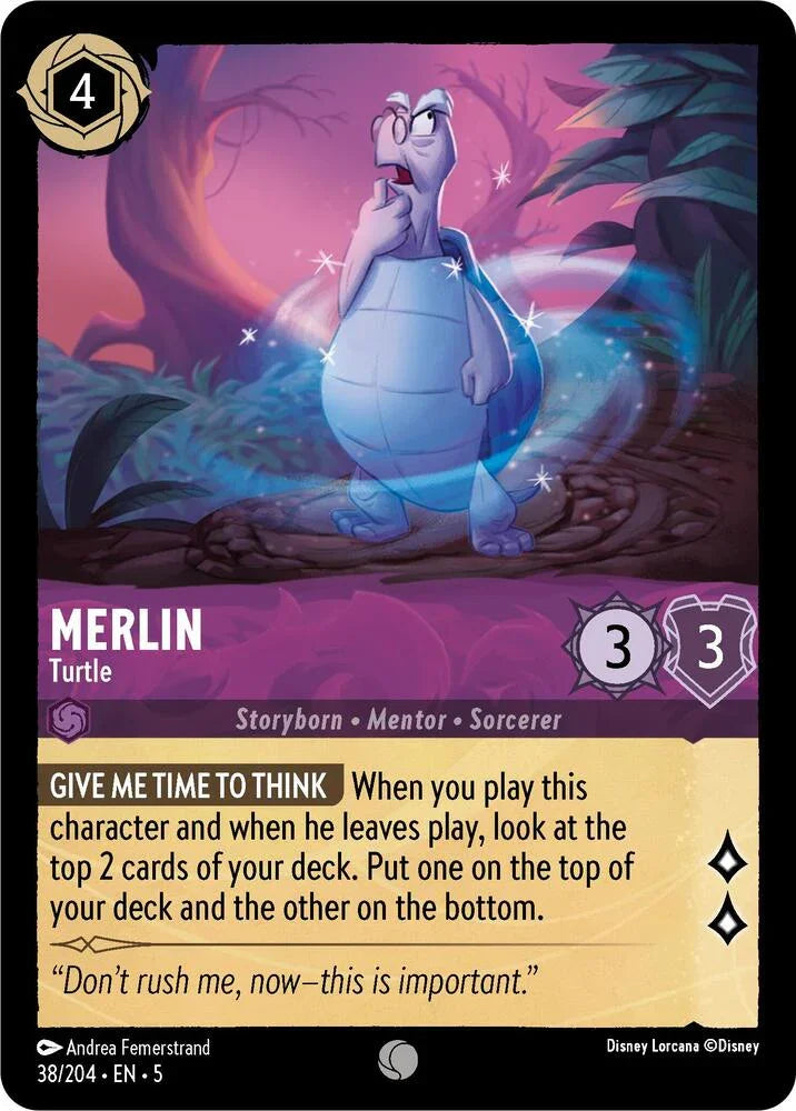 Set 5 038/204 Merlin - Turtle C