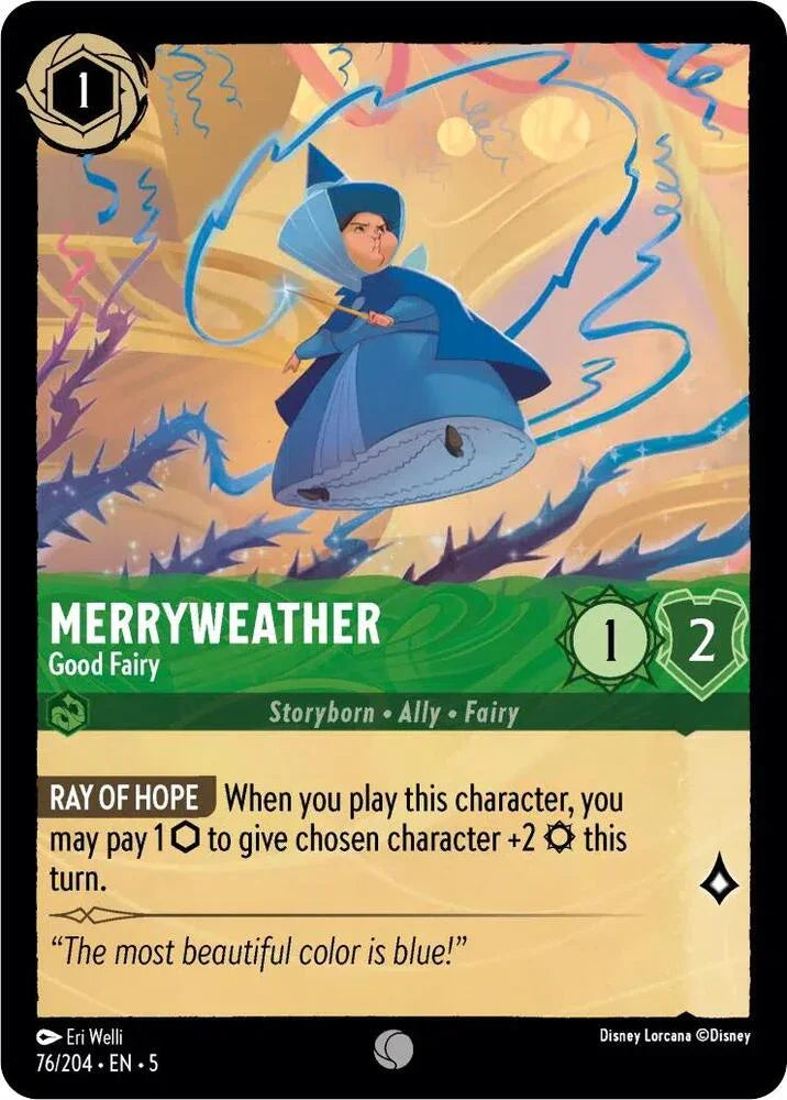 Set 5 076/204 Merryweather - Good Fairy C