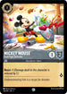 [Foil] Set 5 176/204 Mickey Mouse - Food Fight Defender C