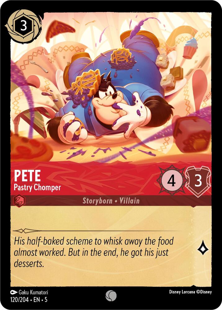 [Foil] Set 5 120/204 Pete - Pastry Chomper C