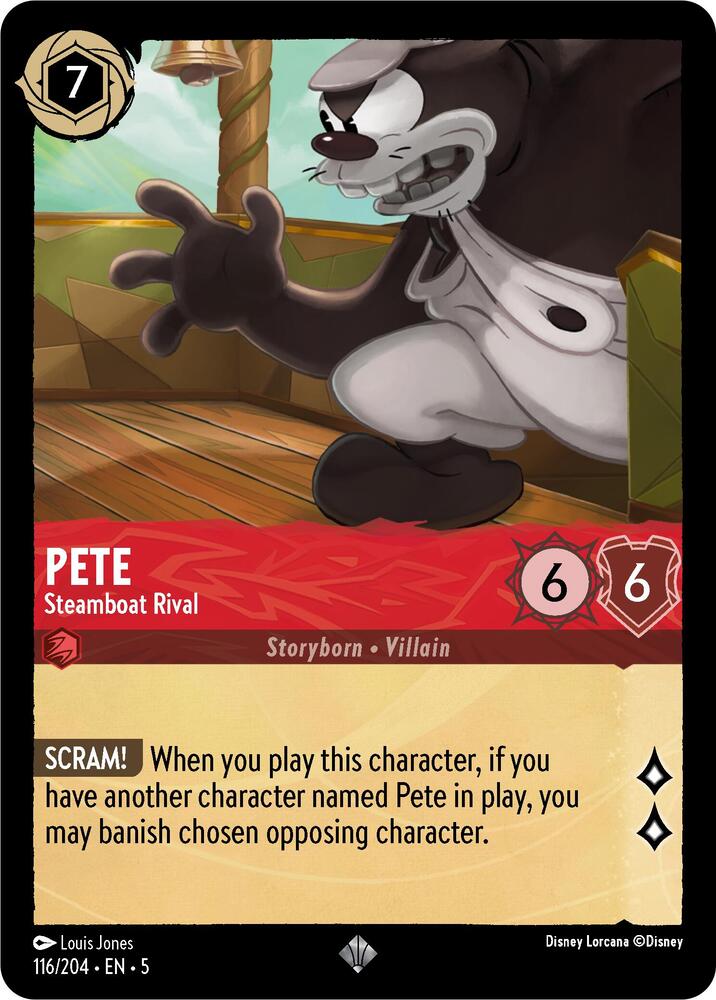 [Foil] Set 5 116/204 Pete - Steamboat Rival SR