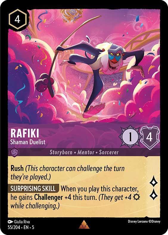 Set 5 055/204 Rafiki - Shaman Duelist R