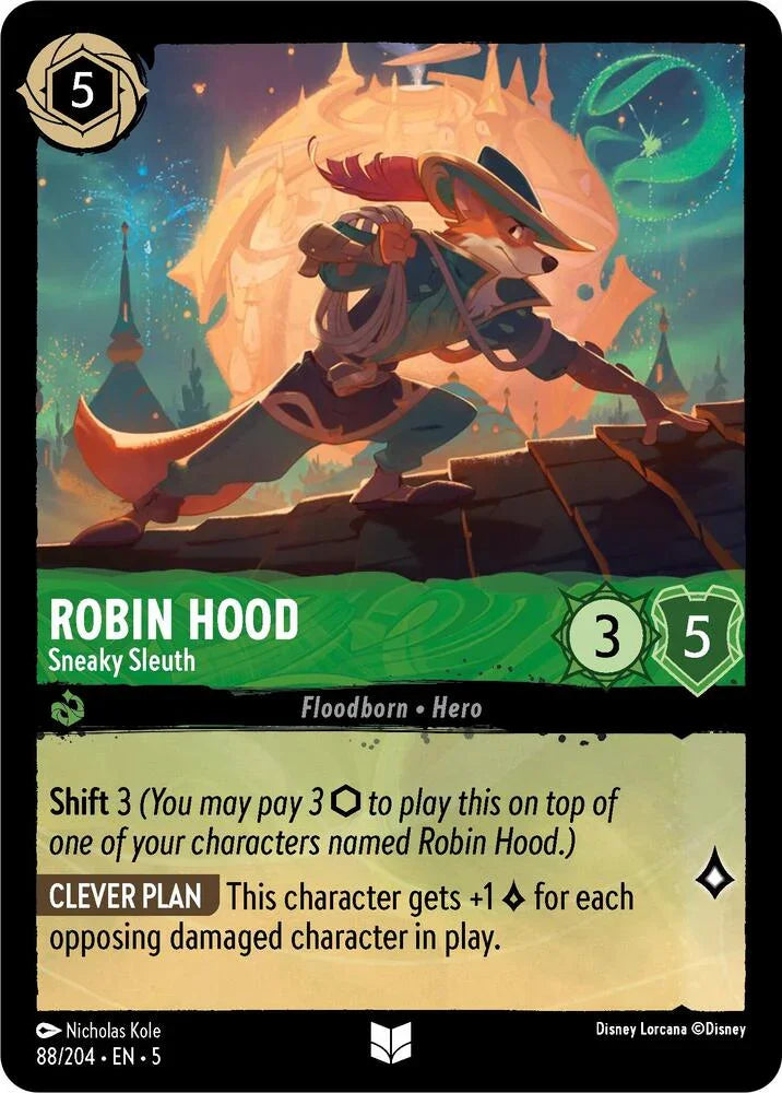 Set 5 088/204 Robin Hood - Sneaky Sleuth U