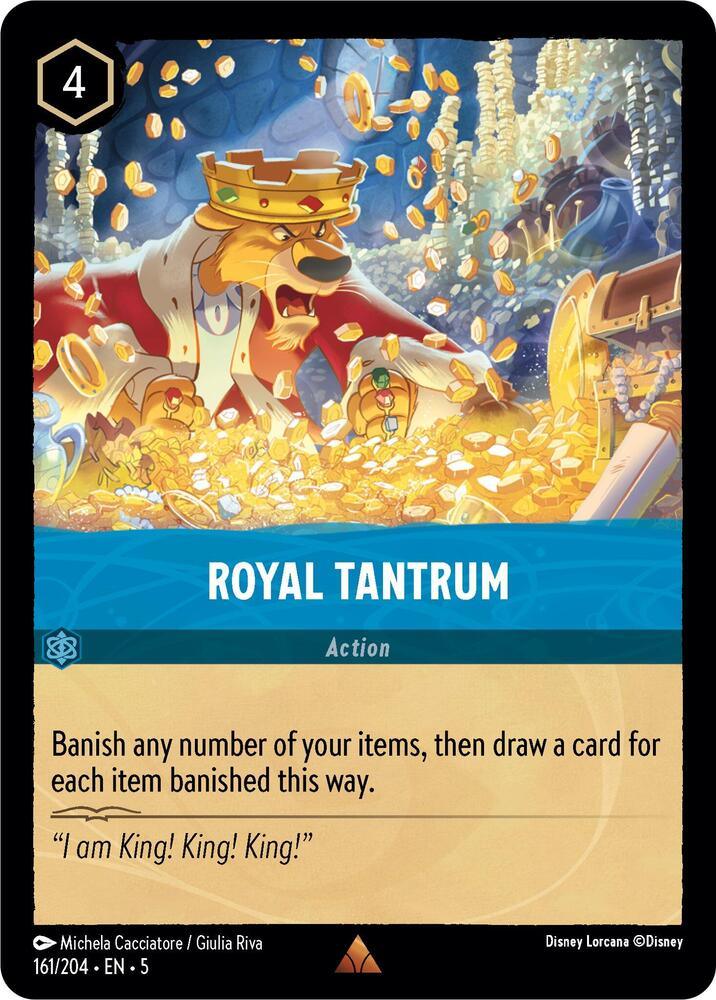 Set 5 161/204 Royal Tantrum R