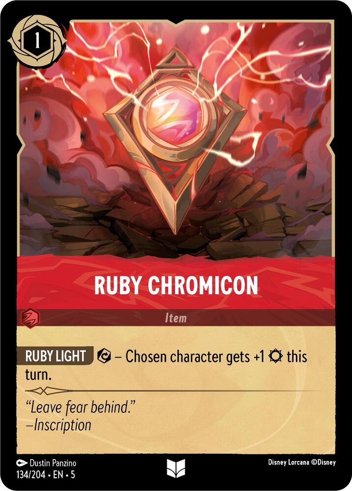 [Foil] Set 5 134/204 Ruby Chromicon U
