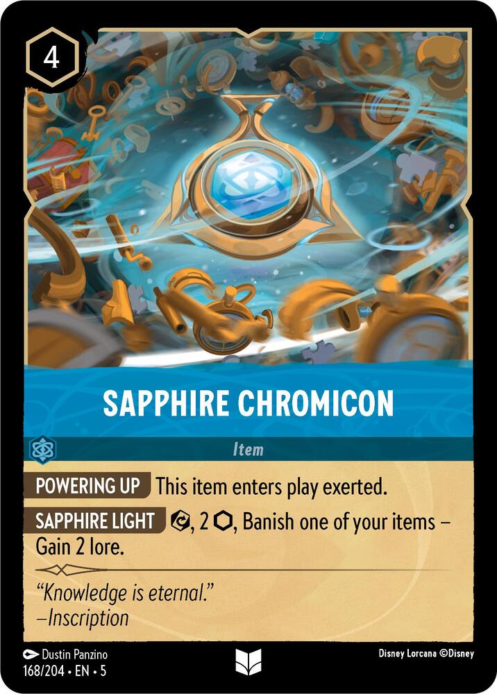 [Foil] Set 5 168/204 Sapphire Chromicon U