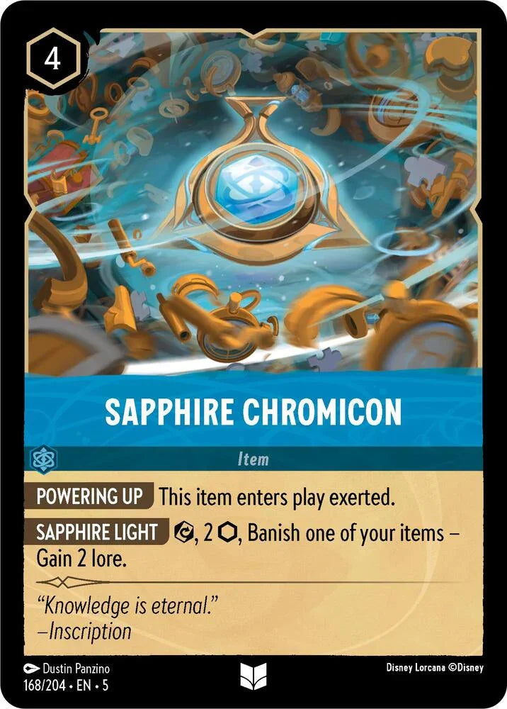 Set 5 168/204 Sapphire Chromicon U