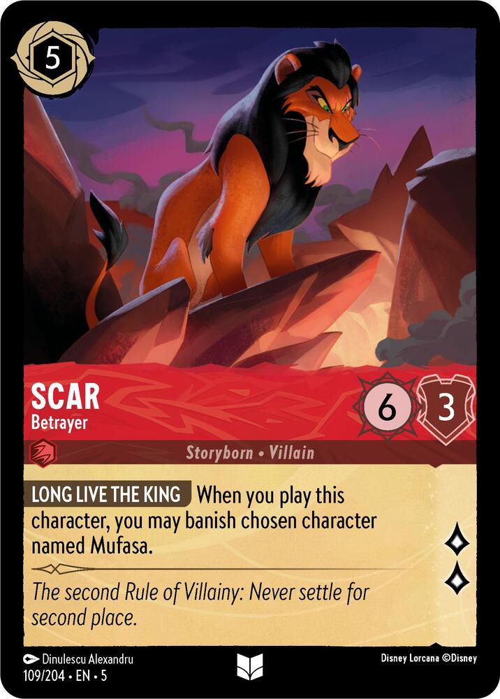 [Foil] Set 5 109/204 Scar - Betrayer U