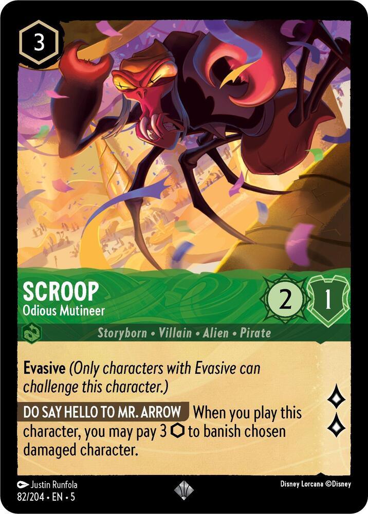 Set 5 082/204 Scroop - Odious Mutineer SR