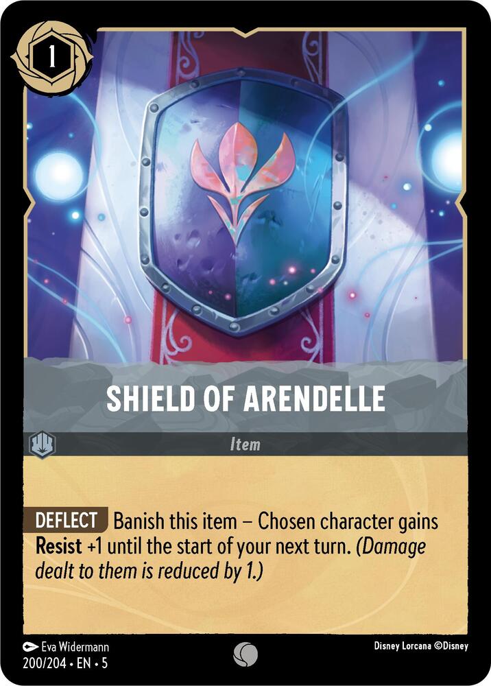[Foil] Set 5 200/204 Shield of Arendelle C