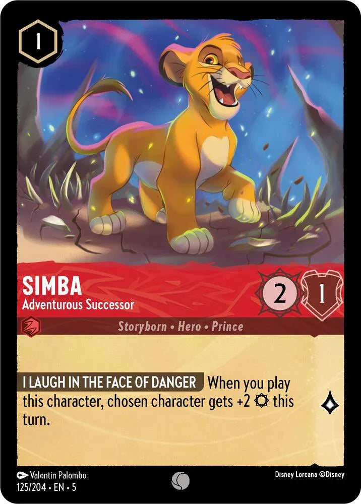Set 5 125/204 Simba - Adventurous Successor C