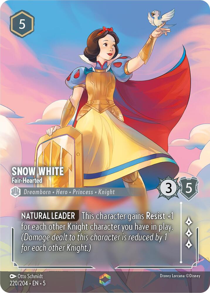 Set 5 220/204 Snow White - Fair-Hearted (Enchanted) E