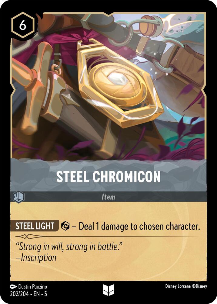 [Foil] Set 5 202/204 Steel Chromicon U