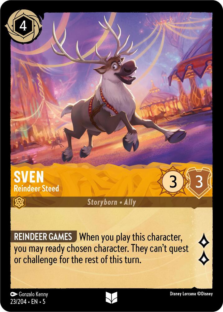[Foil] Set 5 023/204 Sven - Reindeer Steed U