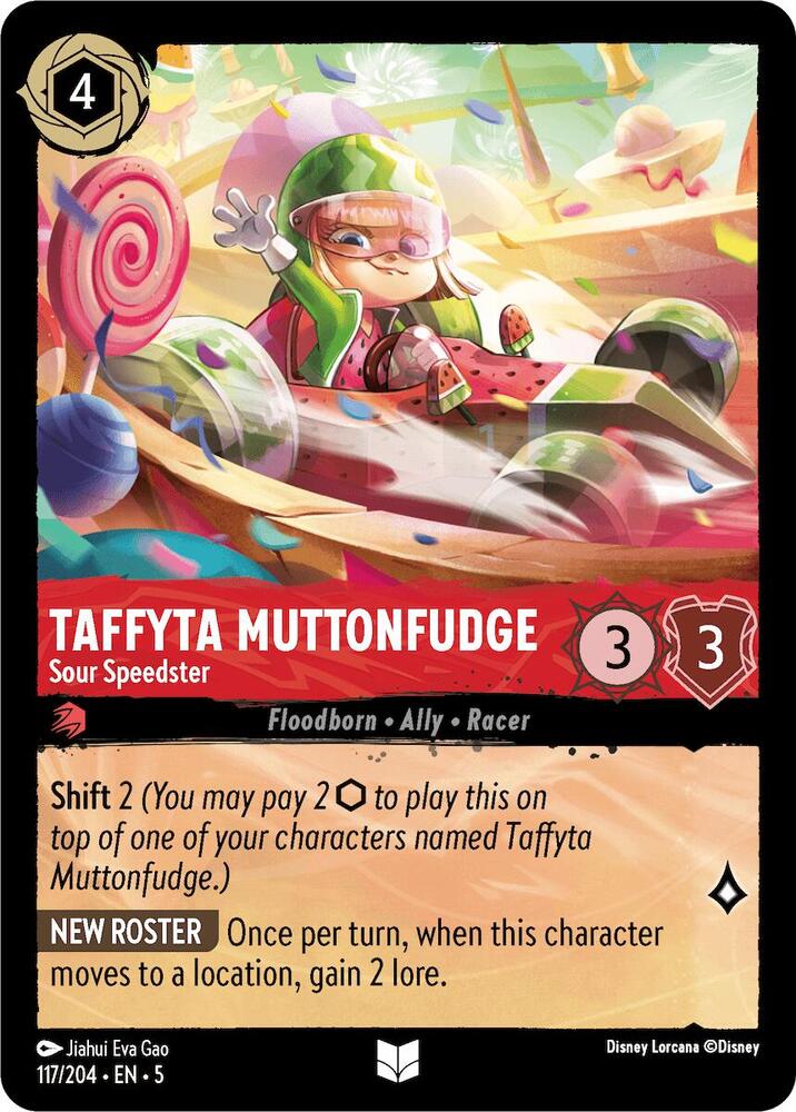 [Foil] Set 5 117/204 Taffyta Muttonfudge - Sour Speedster U