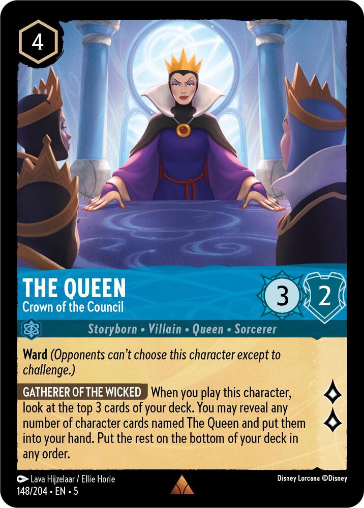 [Foil] Set 5 148/204 The Queen - Crown of the Council R