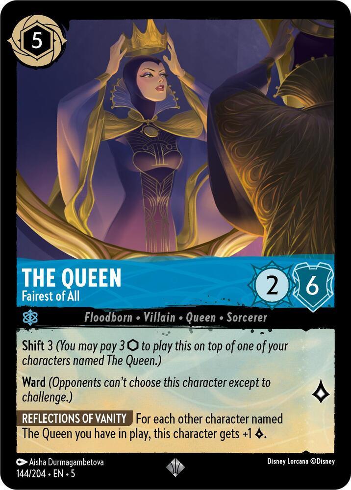 Set 5 144/204 The Queen - Fairest of All SR