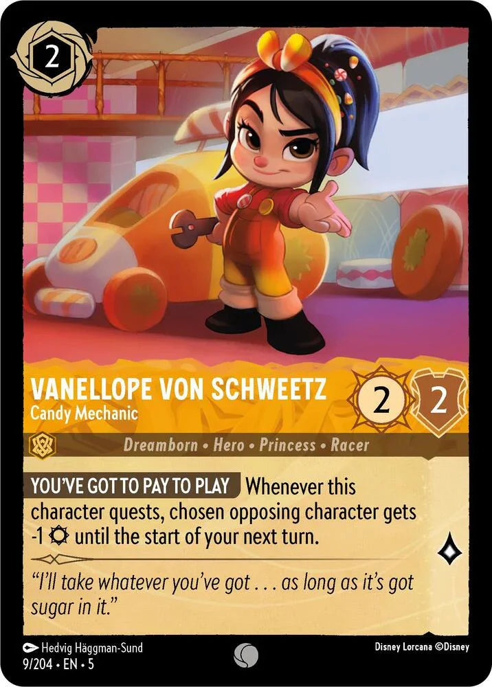 Set 5 009/204 Vanellope von Schweetz - Candy Mechanic C