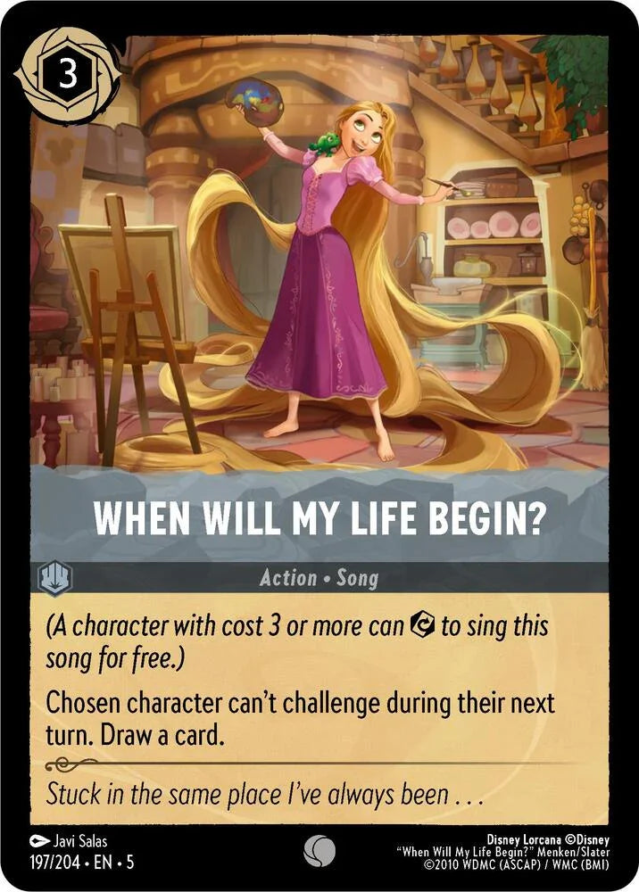 Set 5 197/204 When Will My Life Begin? C
