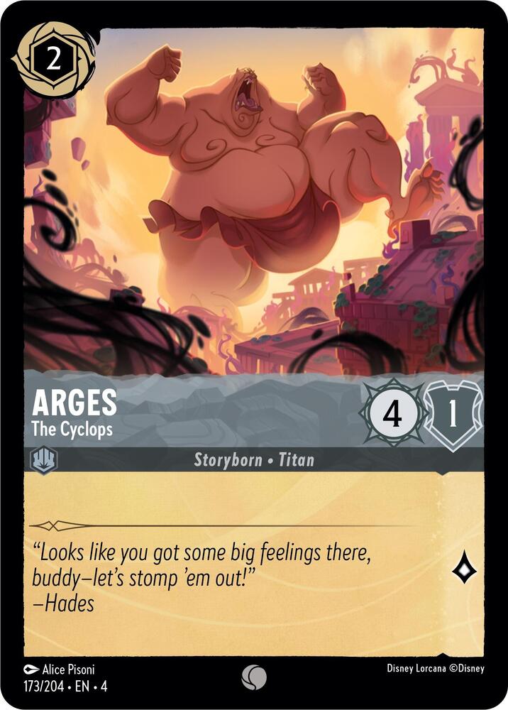 [Foil] Set 4 173/204 Arges - The Cyclops C