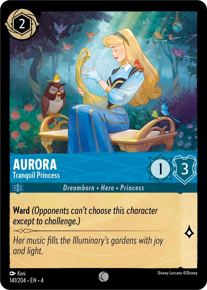 [Foil] Set 4 141/204 Aurora - Tranquil Princess C