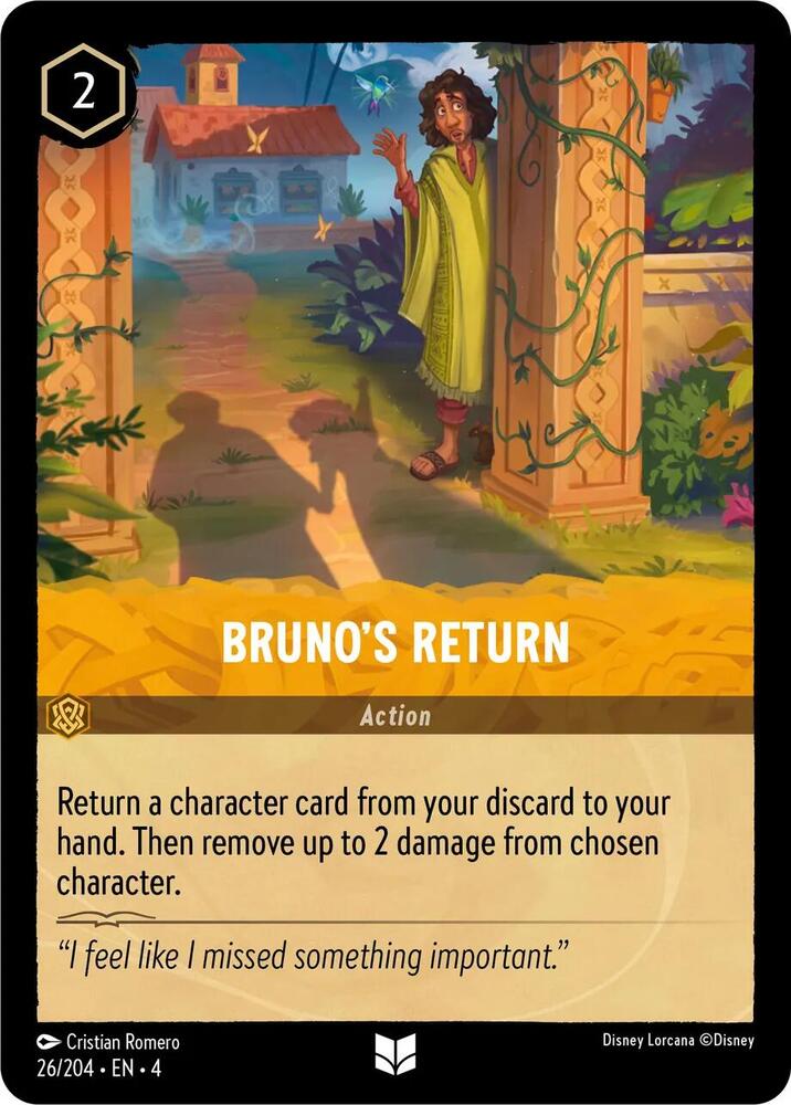 [Foil] Set 4 026/204 Bruno's Return U