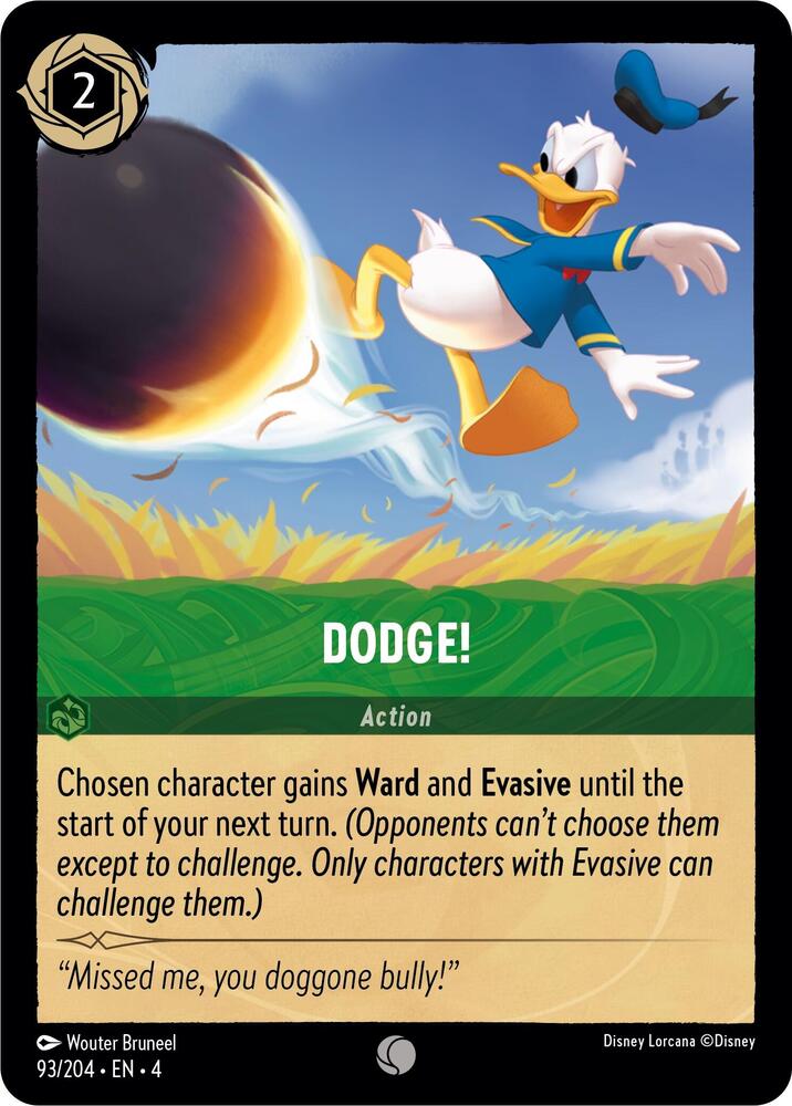 [Foil] Set 4 093/204 Dodge! C