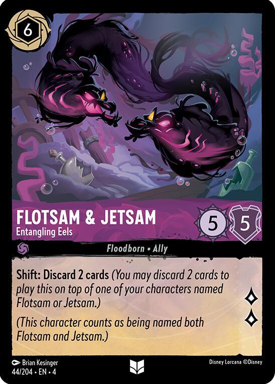 Set 4 044/204 Flotsam & Jetsam - Entangling Eels U