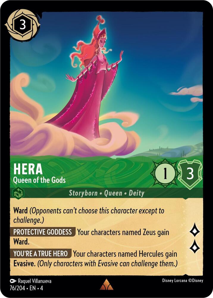 Set 4 076/204 Hera - Queen of the Gods R