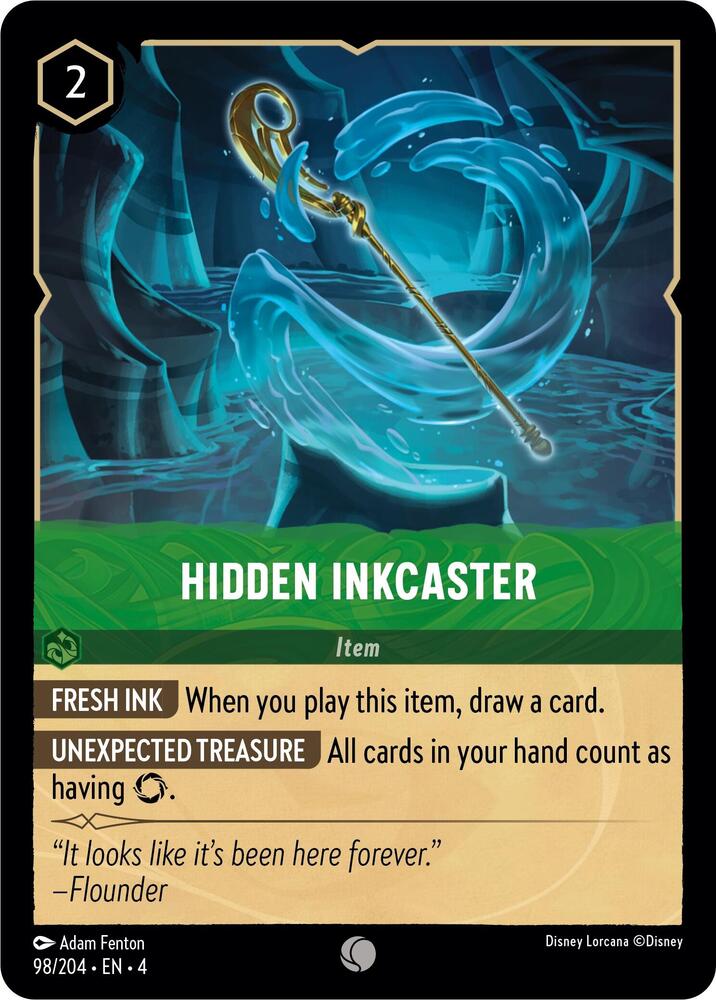 [Foil] Set 4 098/204 Hidden Inkcaster C