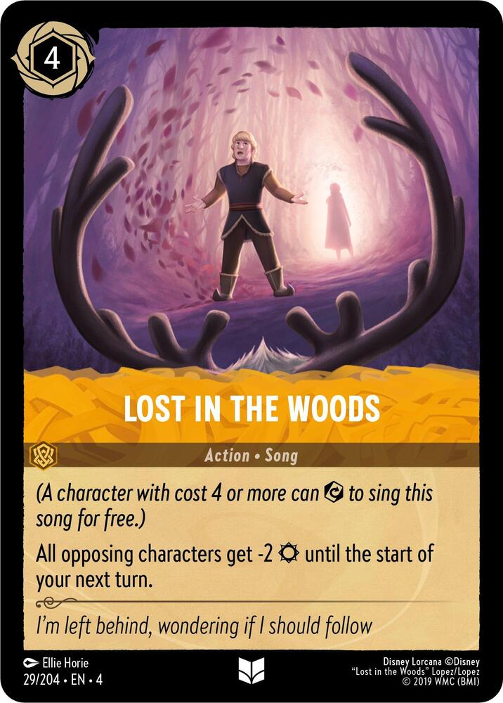 Set 4 029/204 Lost in the Woods U