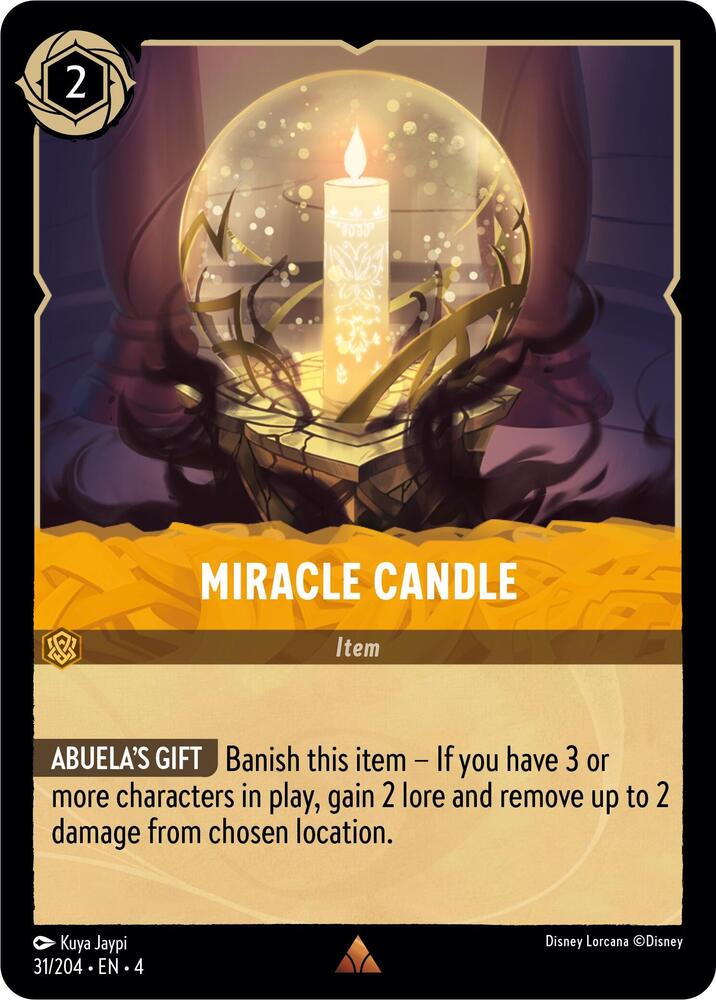 [Foil] Set 4 031/204 Miracle Candle R