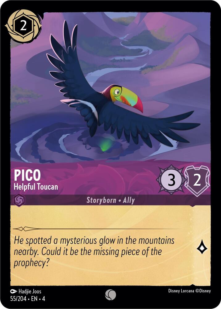 [Foil] Set 4 055/204 Pico - Helpful Toucan C