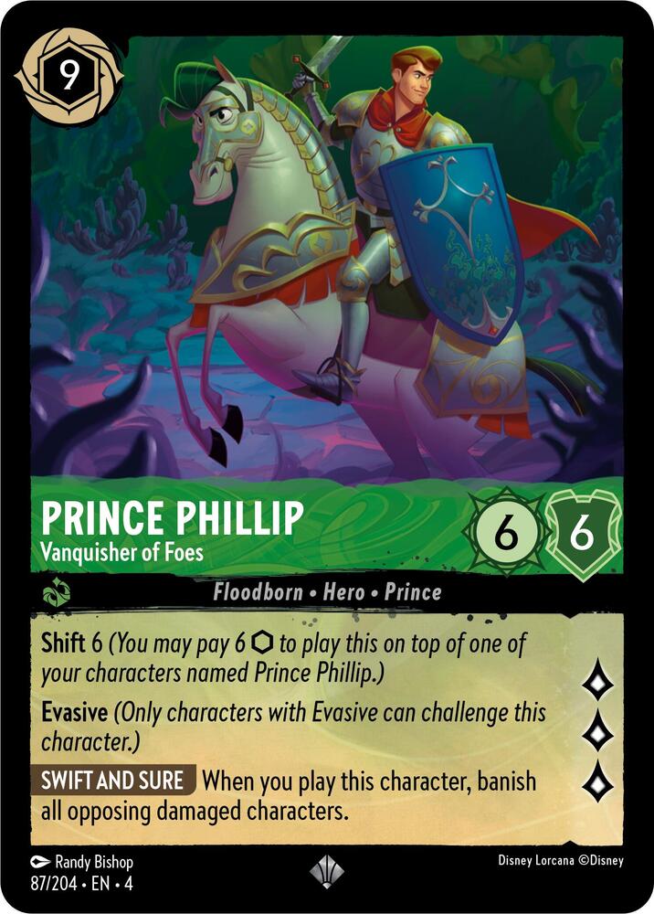 Set 4 087/204 Prince Phillip - Vanquisher of Foes SR