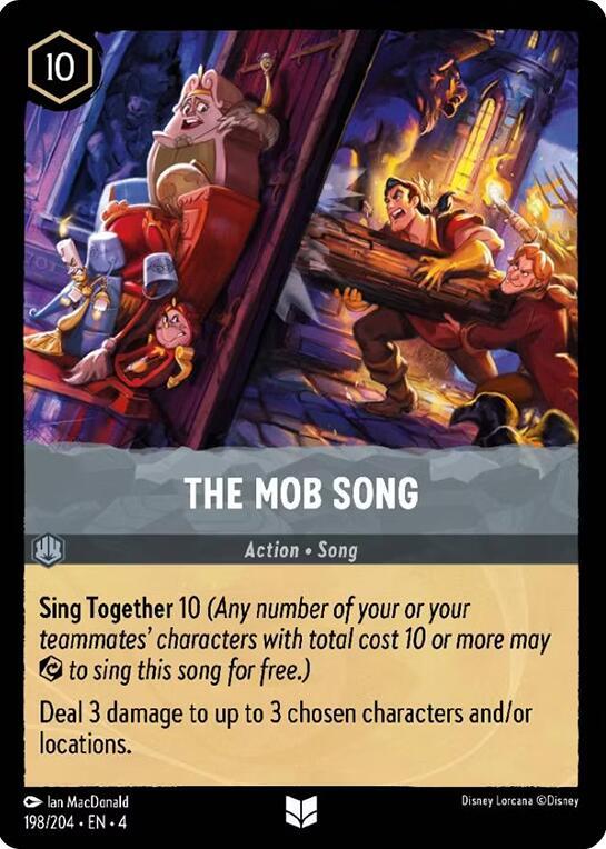 [Foil] Set 4 198/204 The Mob Song U