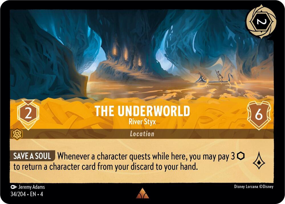 [Foil] Set 4 034/204 The Underworld - River Styx R